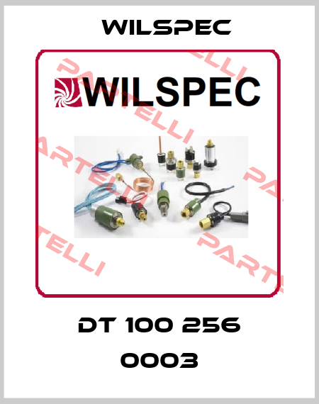 DT 100 256 0003 Wilspec