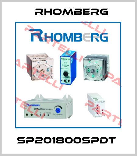 SP201800SPDT  Rhomberg