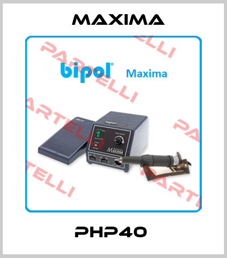 PHP40  Maxima