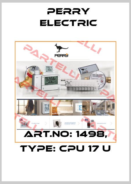 Art.No: 1498, Type: CPU 17 u Perry Electric