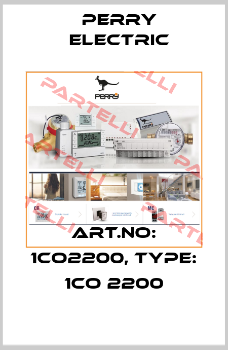 Art.No: 1CO2200, Type: 1CO 2200 Perry Electric