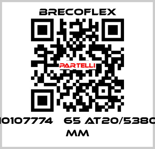 10107774   65 AT20/5380 mm Brecoflex