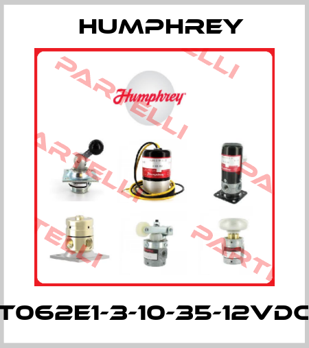 T062E1-3-10-35-12VDC Humphrey