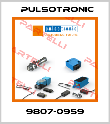 9807-0959 Pulsotronic
