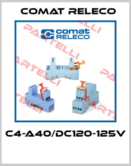 C4-A40/DC120-125V  Comat Releco