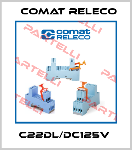 C22DL/DC125V  Comat Releco