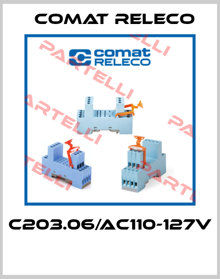 C203.06/AC110-127V  Comat Releco