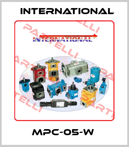 MPC-05-W  INTERNATIONAL