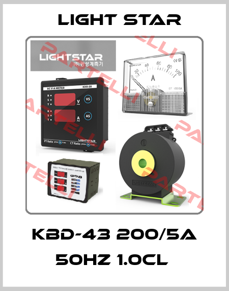 KBD-43 200/5A 50Hz 1.0CL  Light Star
