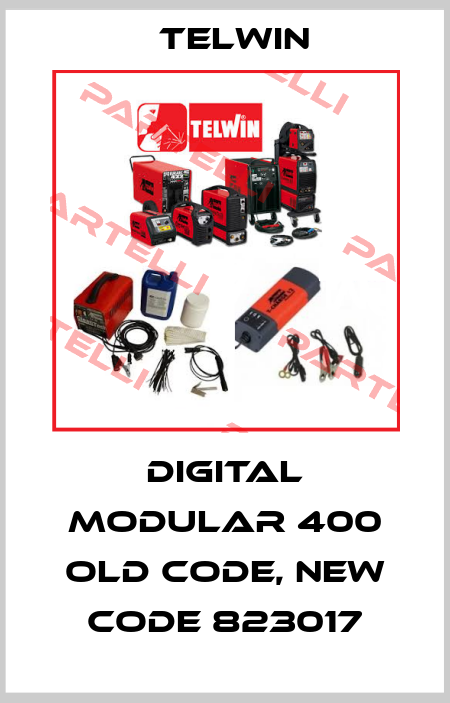DIGITAL MODULAR 400 old code, new code 823017 Telwin