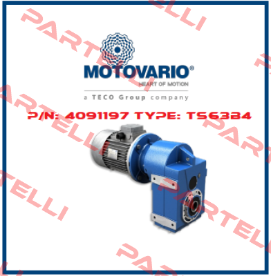 P/N: 4091197 Type: TS63B4 Motovario