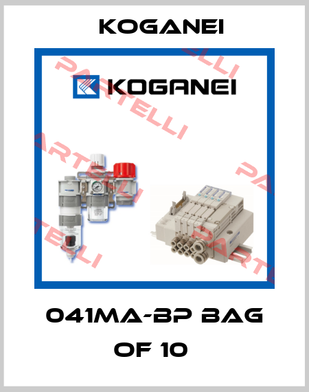 041MA-BP BAG OF 10  Koganei