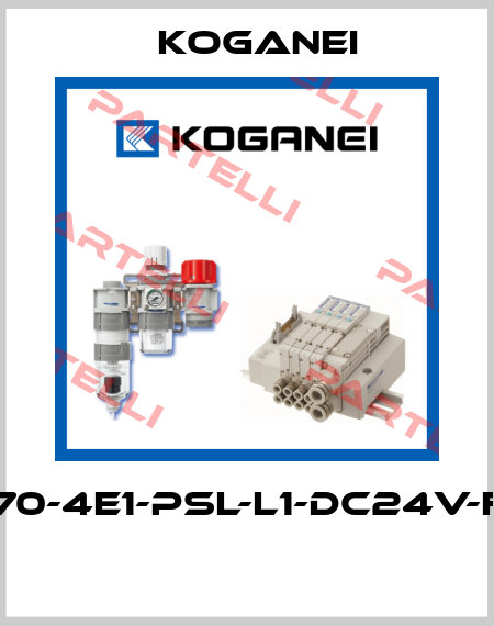 070-4E1-PSL-L1-DC24V-F11  Koganei