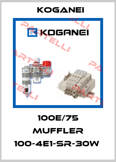 100E/75 MUFFLER 100-4E1-SR-30W  Koganei
