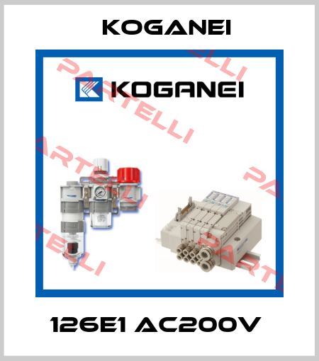 126E1 AC200V  Koganei