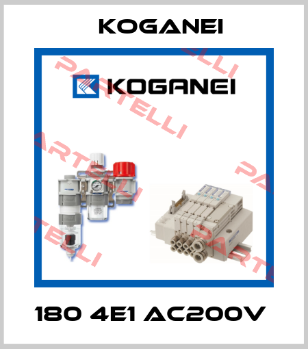 180 4E1 AC200V  Koganei