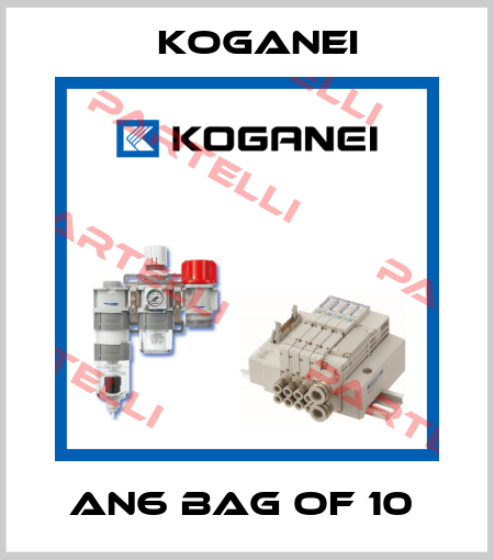 AN6 BAG OF 10  Koganei