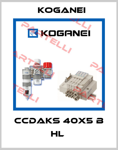 CCDAKS 40X5 B HL  Koganei