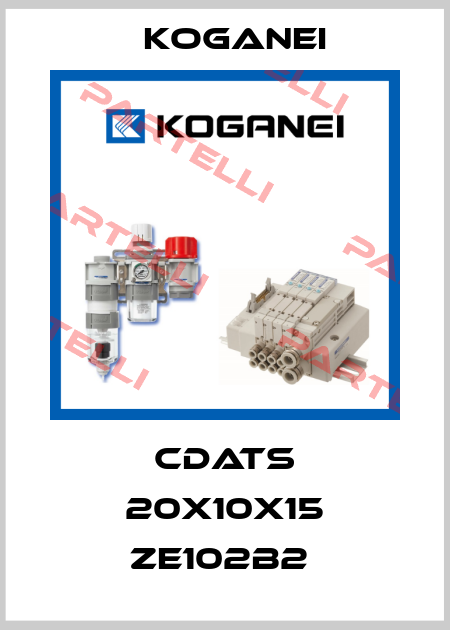 CDATS 20X10X15 ZE102B2  Koganei