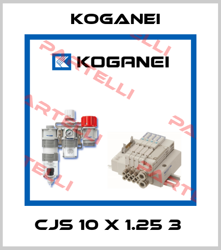 CJS 10 X 1.25 3  Koganei