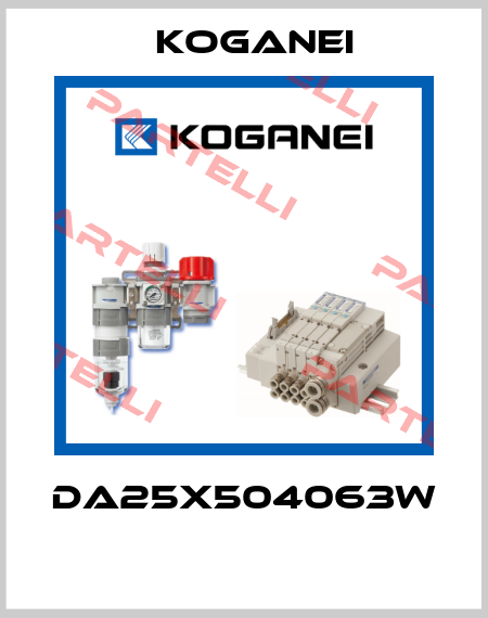 DA25X504063W  Koganei