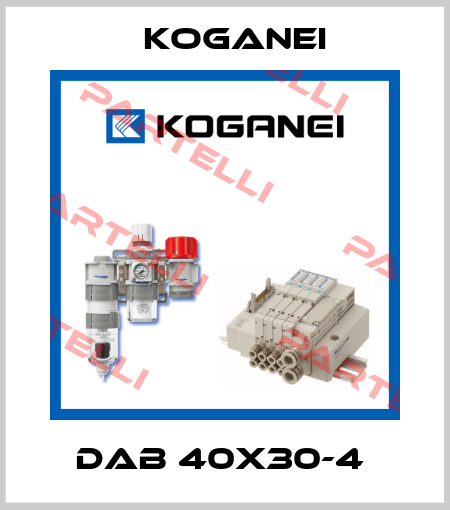DAB 40X30-4  Koganei