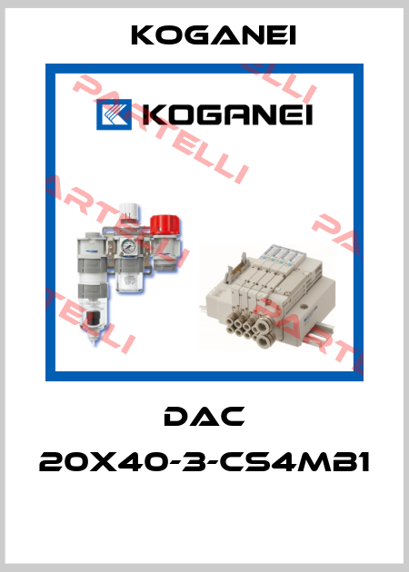 DAC 20X40-3-CS4MB1  Koganei