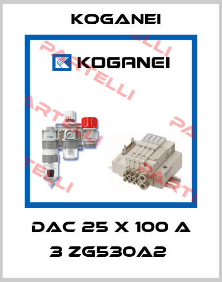 DAC 25 X 100 A 3 ZG530A2  Koganei