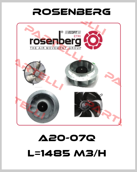 A20-07Q  L=1485 M3/H  Rosenberg