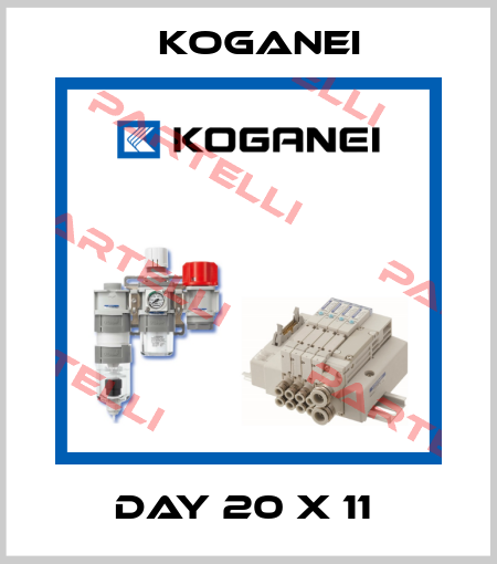 DAY 20 X 11  Koganei