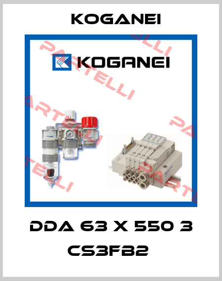 DDA 63 X 550 3 CS3FB2  Koganei
