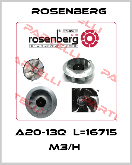 A20-13Q  L=16715 M3/H  Rosenberg