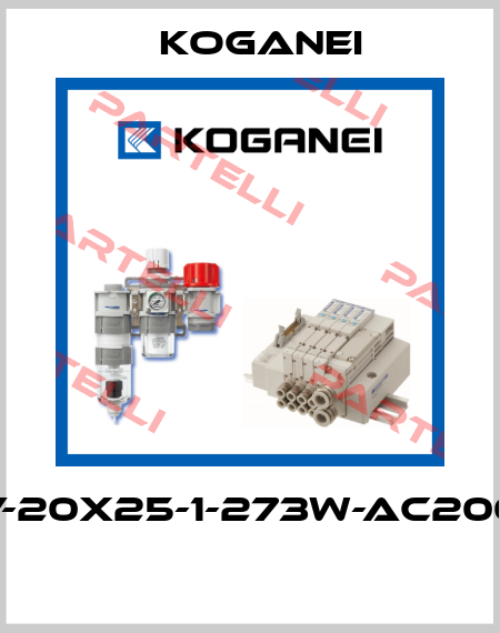 DV-20X25-1-273W-AC200V  Koganei