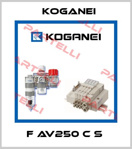 F AV250 C S  Koganei