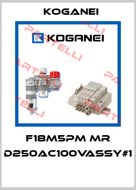 F18M5PM MR D250AC100VASSY#1  Koganei