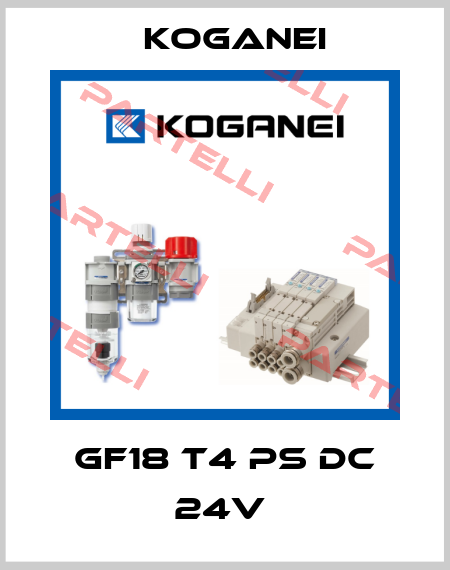 GF18 T4 PS DC 24V  Koganei
