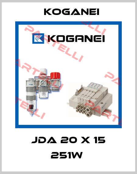 JDA 20 X 15 251W  Koganei