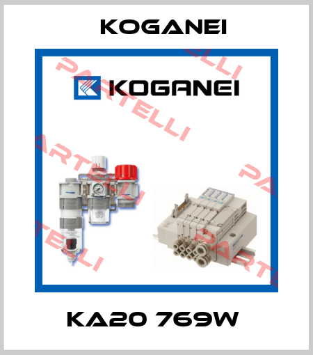 KA20 769W  Koganei