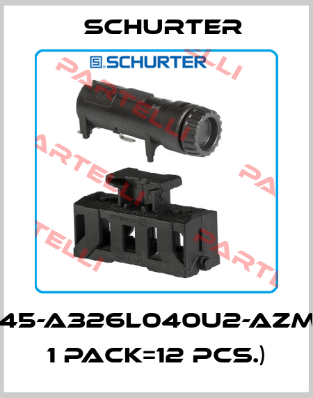 TA45-A326L040U2-AZM01( 1 pack=12 pcs.) Schurter