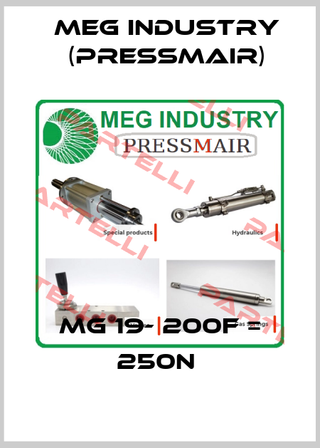 MG 19- 200F = 250N  Meg Industry (Pressmair)