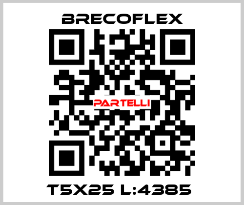 T5X25 L:4385  Brecoflex