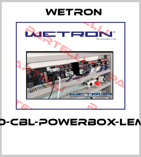310-CBL-POWERBOX-LEMO  Wetron