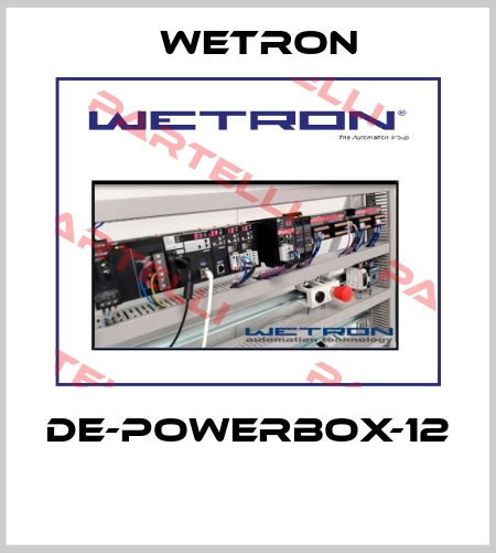 DE-POWERBOX-12  Wetron