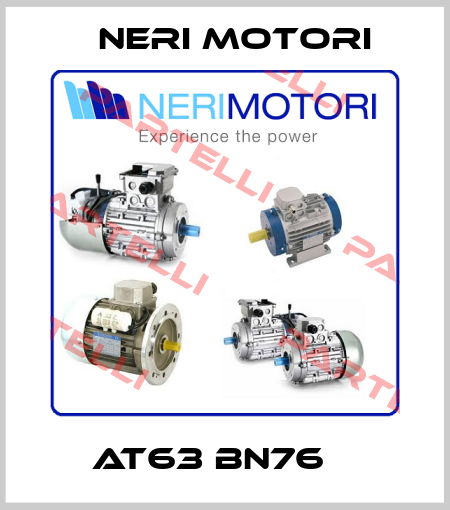 AT63 BN76    Neri Motori