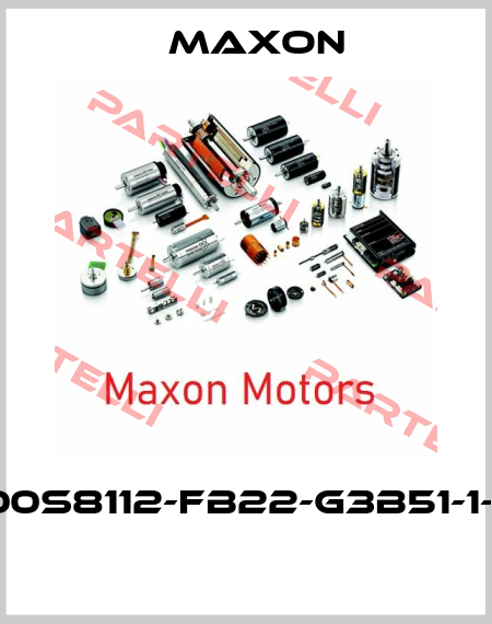 100S8112-FB22-G3B51-1-2  Maxon