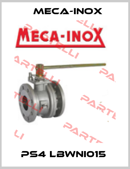 PS4 LBWNI015  Meca-Inox