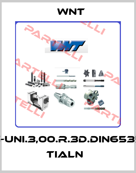 WPC-UNI.3,00.R.3D.DIN6535.HA TIALN   WNT