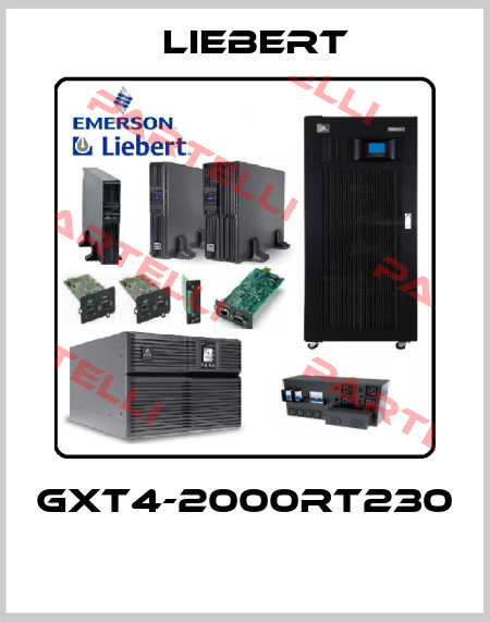 GXT4-2000RT230  Emerson Liebert