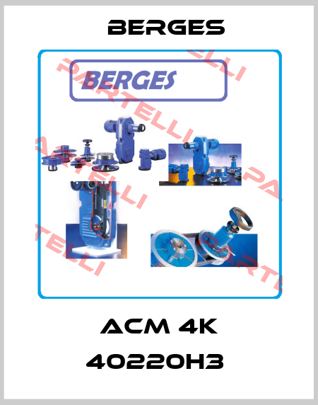 ACM 4K 40220H3  Berges