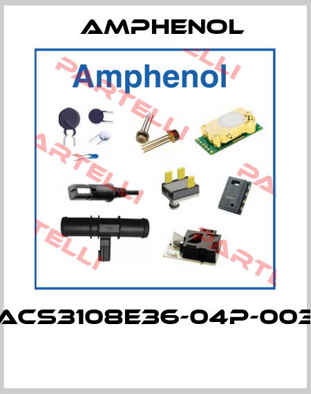 ACS3108E36-04P-003  Amphenol